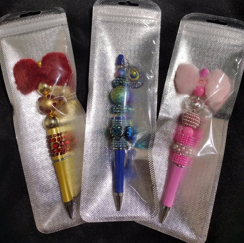 Handmade Refillable Bling Pens